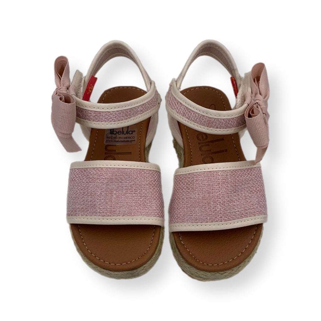 Sandalia para niña con adorno de moño en costado modelo Juliette