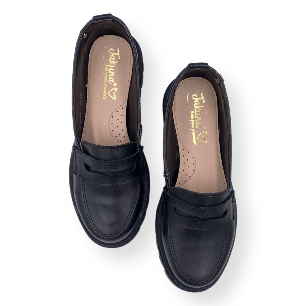 Mocasín Escolar de Ultrapiel Negro modelo 232055