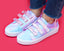 Tenis de colores cierre con velcro modelo Arcoiris