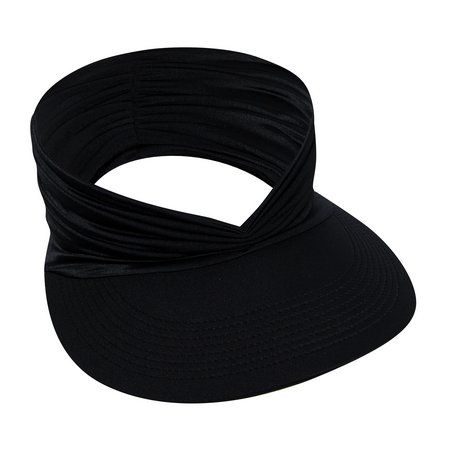 Visera para adulto abierta con pliegues y SPF 50+ modelo capri