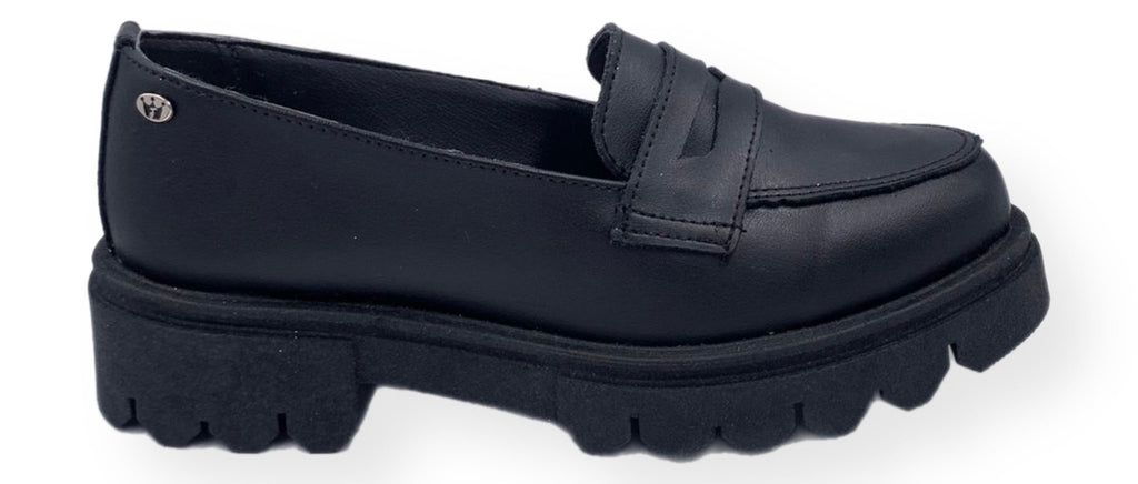 Mocasín Escolar de Ultrapiel Negro modelo 232055