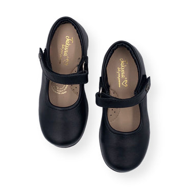 Zapato Escolar de Ultrapiel Negro modelo 23303