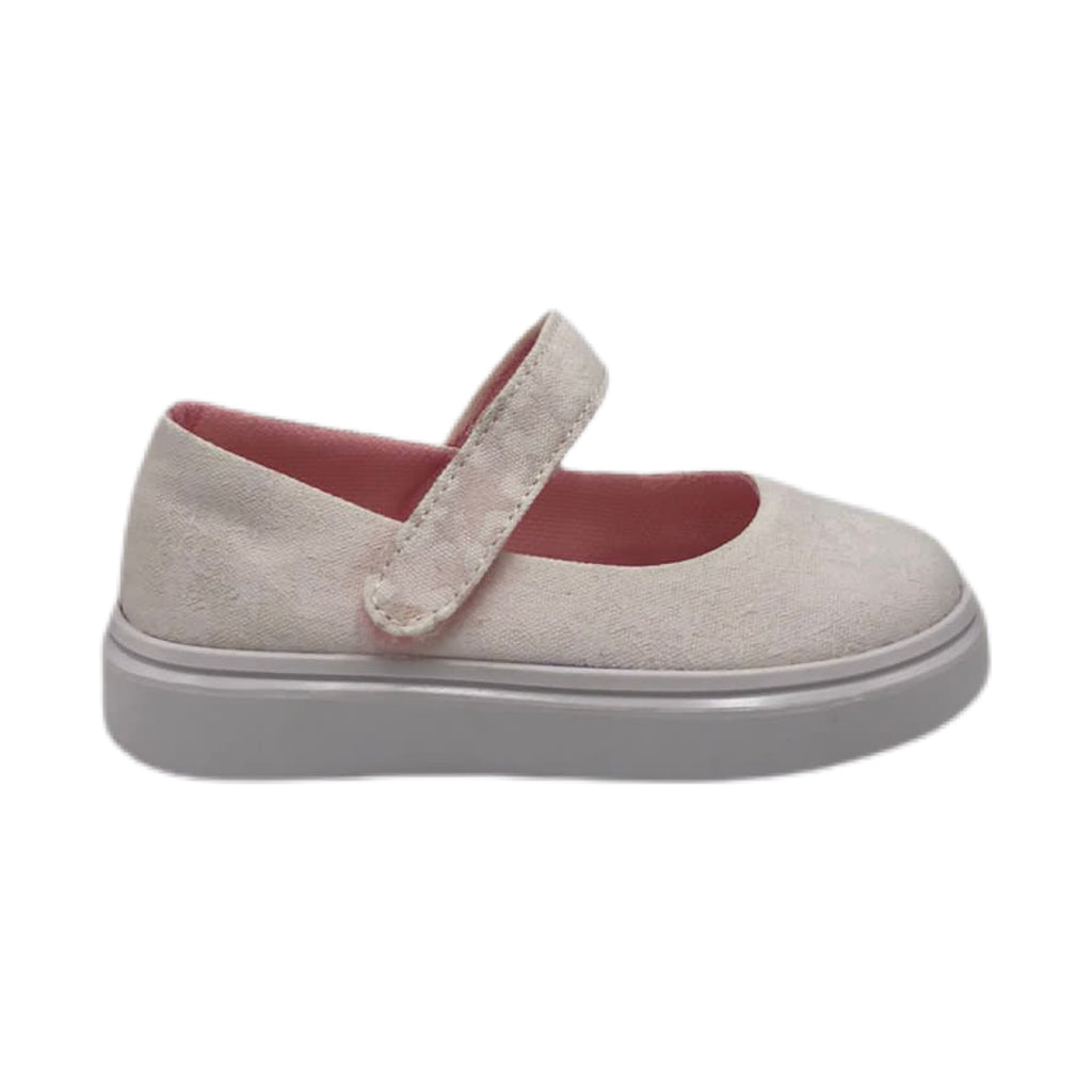 Zapato tipo tenis con estrellas que aparecen al exponerse a la luz del sol color blanco modelo 907-23