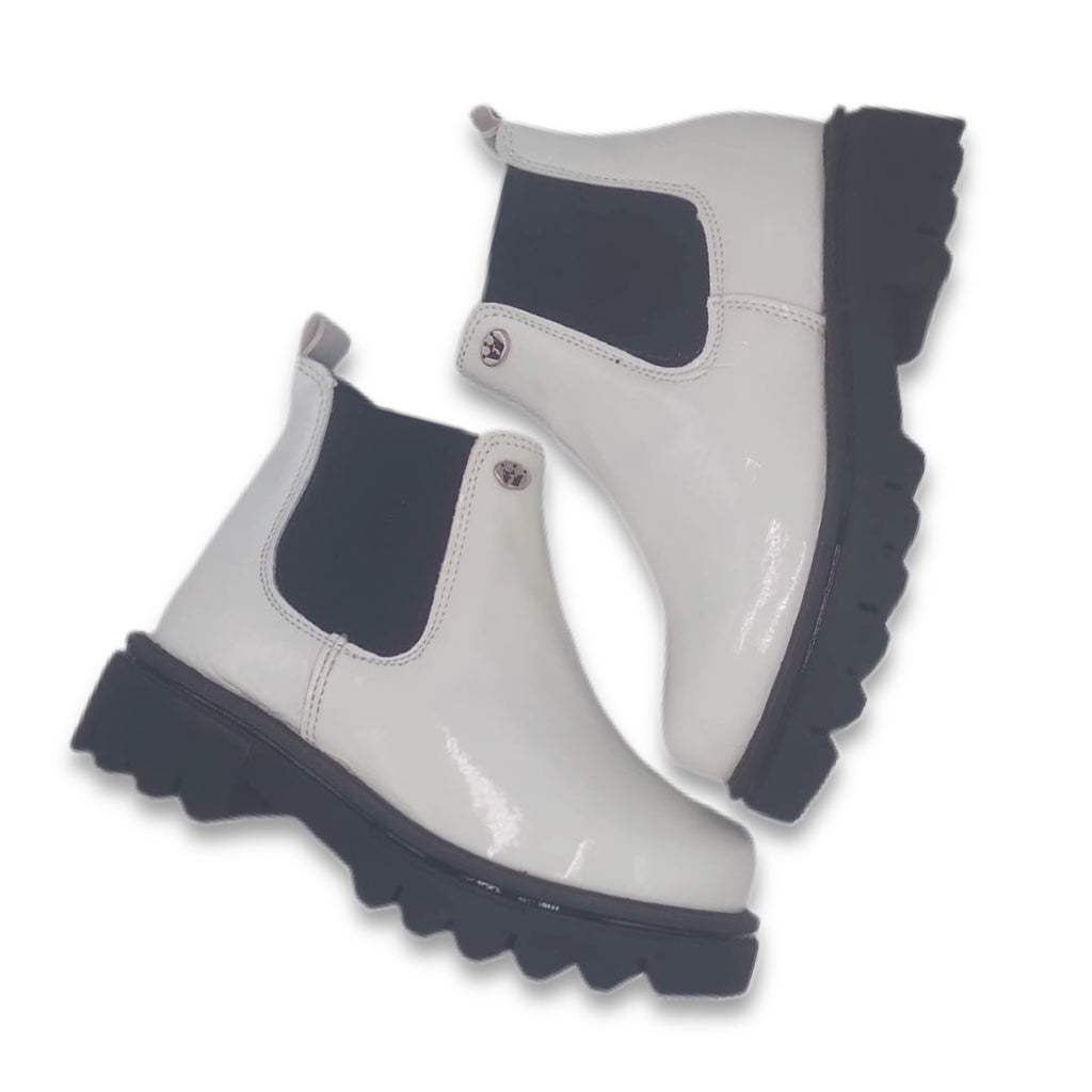 Botin de Charol Corrugado modelo 212001