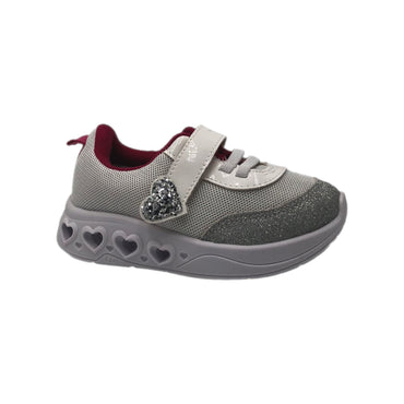 Tenis con Luz LED, Cintas Elásticas de lycra y Cierre de Velcro modelo 2720.102