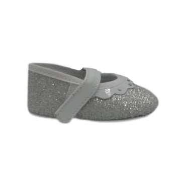 Zapato para bebe modelo pike plata