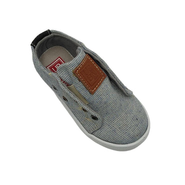 Tenis sin agujetas Modelo 1003 Textil Marino