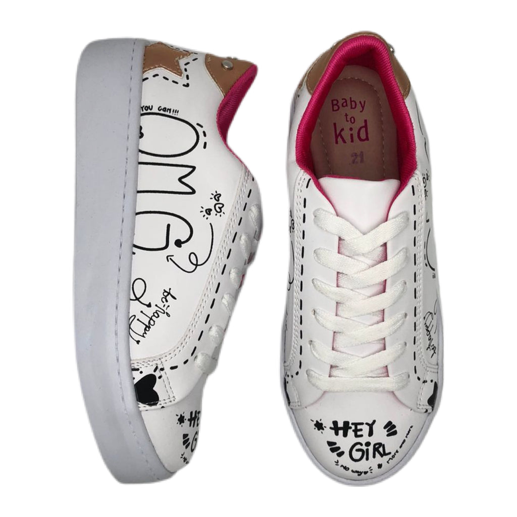 Tenis pintado modelo Mini Melody Good ES