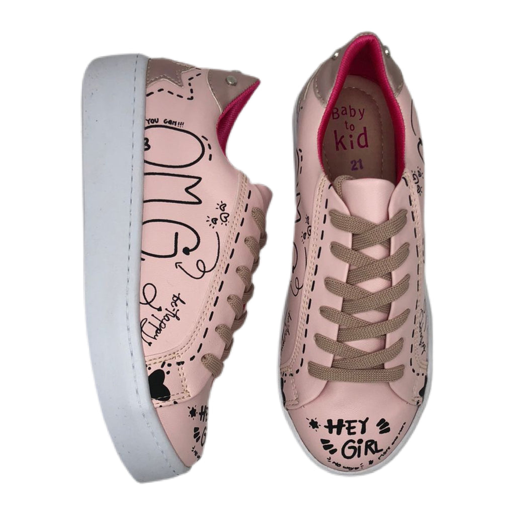 Tenis pintado modelo Mini Melody Good ES